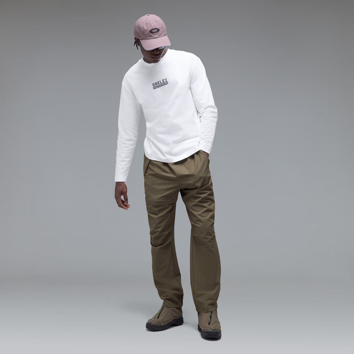Oakley Men's Animatronic Frog Ls Tee - White