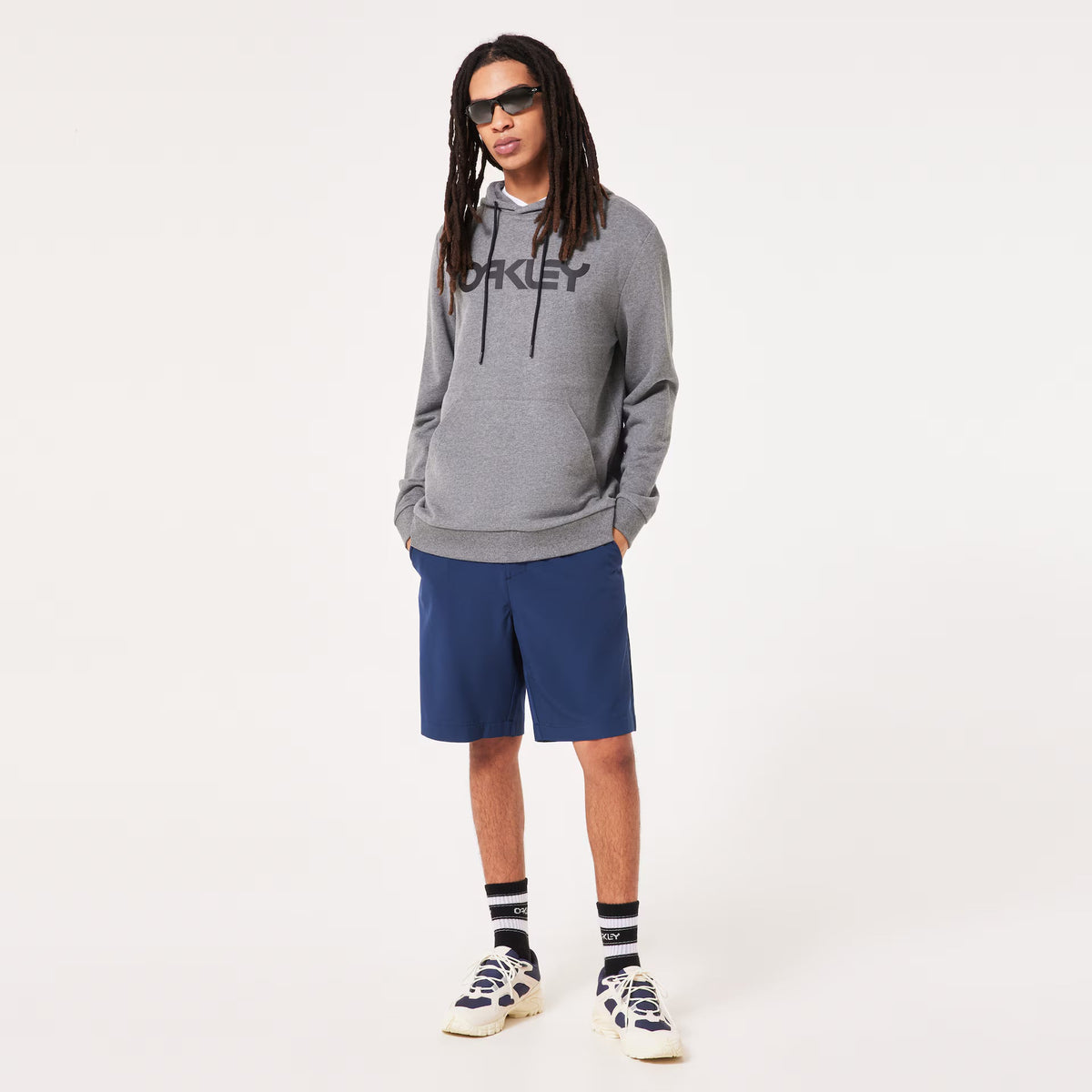 Oakley Men's B1b Po Hoodie 2.0 - Black/Grey