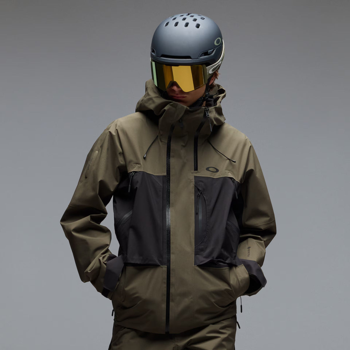 Oakley Men's Baldface Gore-tex Jacket - Black/Olive