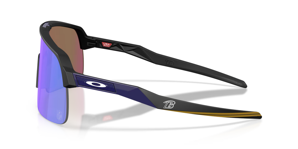Oakley Men's Baltimore Ravens Sutro Lite Sunglasses - Black