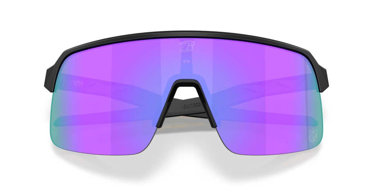 Oakley Men's Baltimore Ravens Sutro Lite Sunglasses - Black