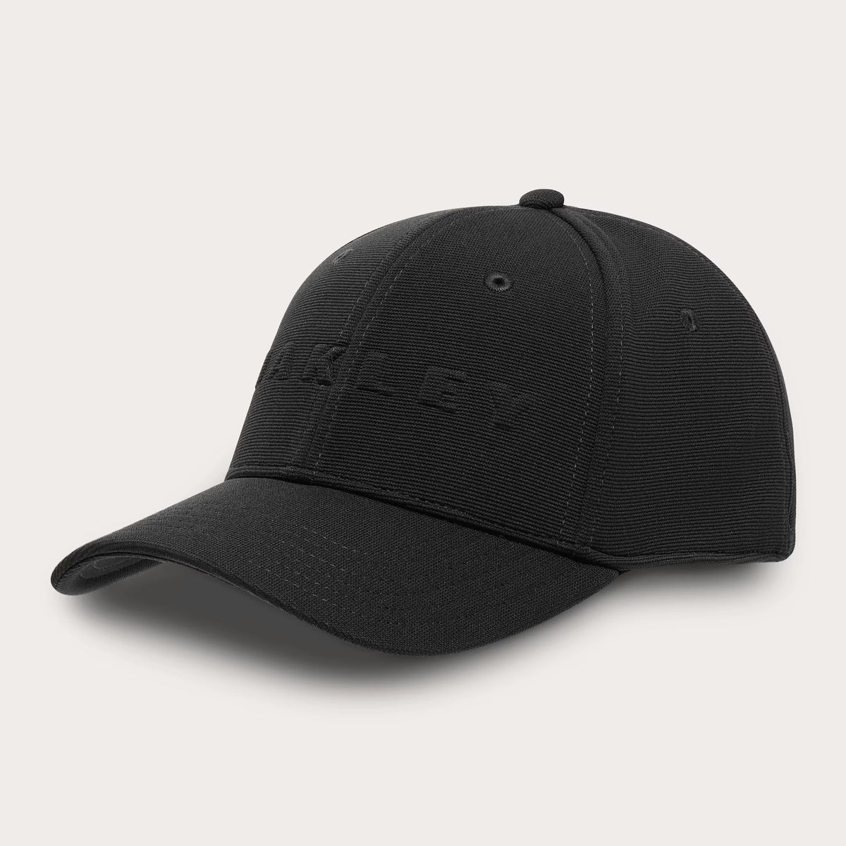 Oakley Men's Bark Embossed Hat - Black/Red