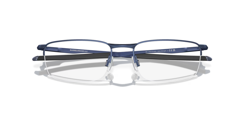 Oakley Men's Barrelhouse 0.5 Eyeglasses - Matte Midnight