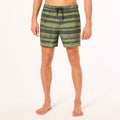 Oakley Men's Blur Stripes Rc 16 Beachshort - Red/Green