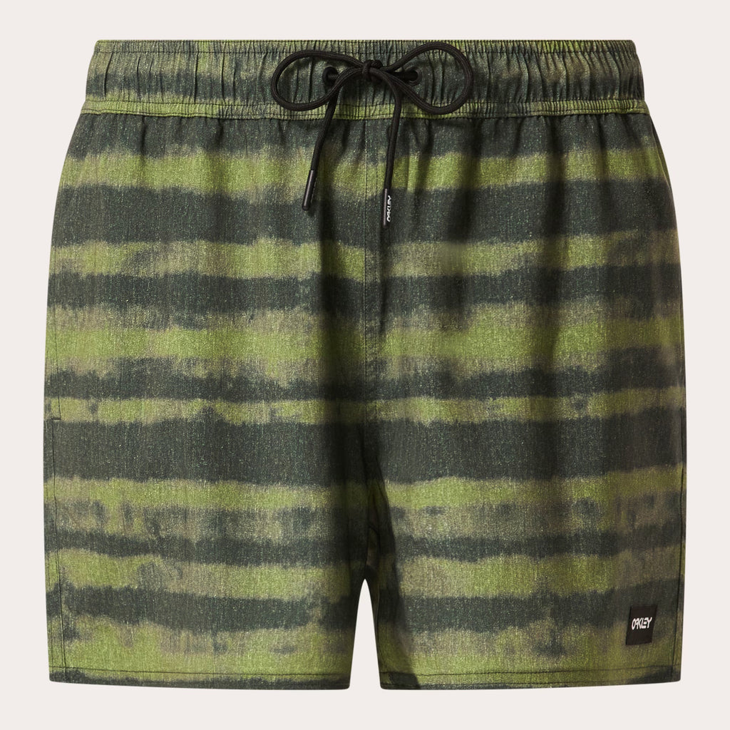 Oakley Men's Blur Stripes Rc 16 Beachshort - Red/Green