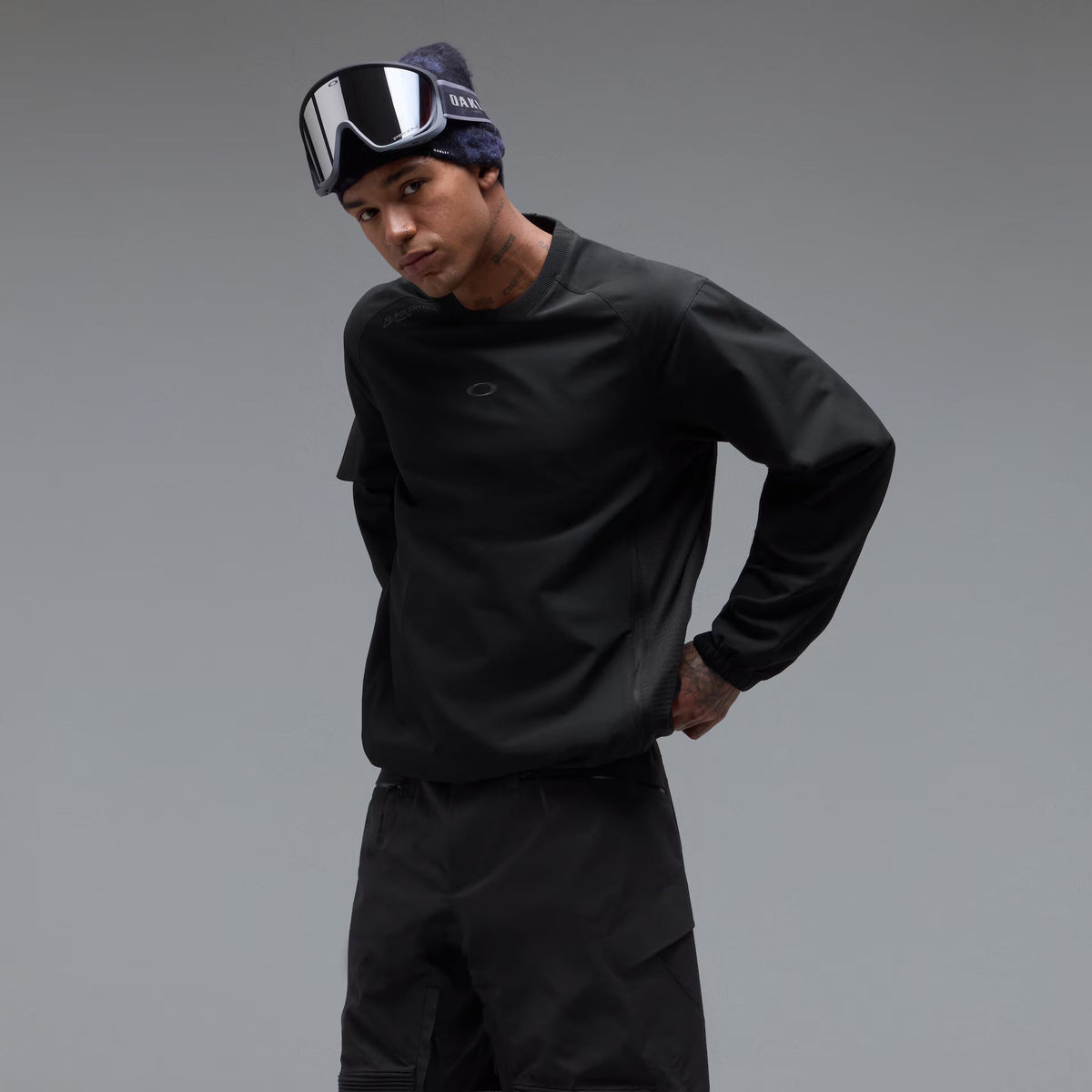 Oakley Men's Bowls Alpha Crewneck - Black