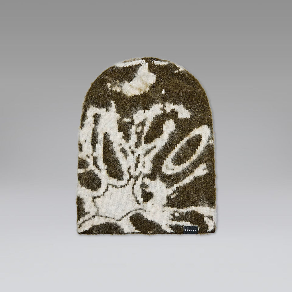Oakley Men's Brushed Graphic Beanie - Olive