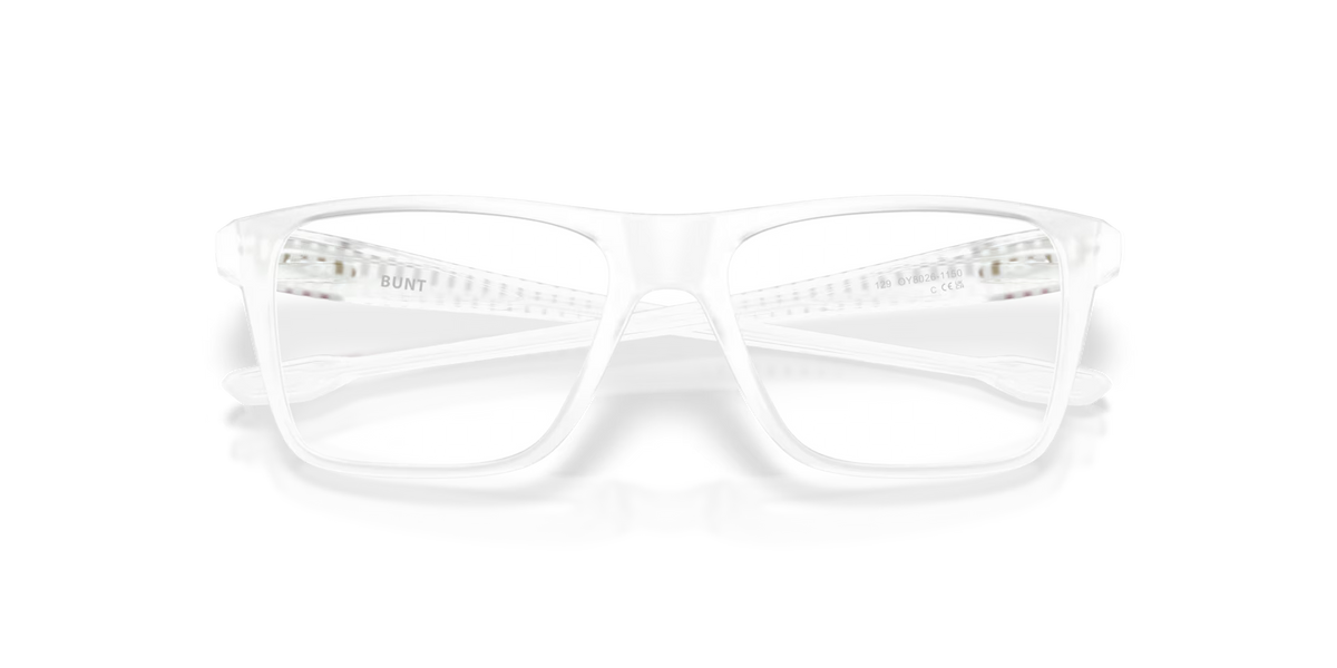 Oakley Men's Bunt (youth Fit) Basecamp Collection Eyeglasses - Matte Clear