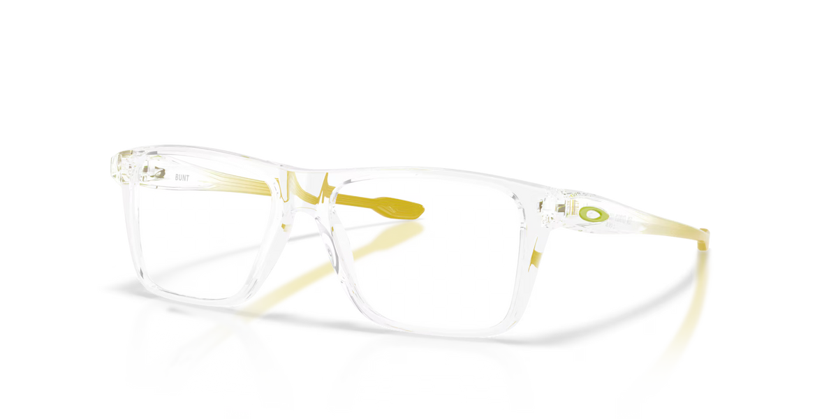 Oakley Men's Bunt (youth Fit) Eyeglasses - Polished Clear