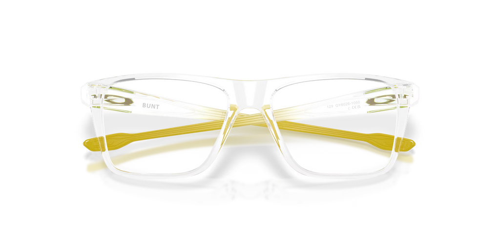 Oakley Men's Bunt (youth Fit) Eyeglasses - Polished Clear
