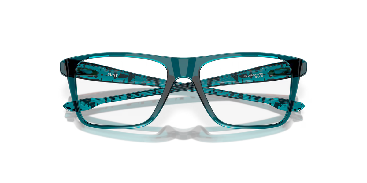 Oakley Men's Bunt (youth Fit) Eyeglasses - Polished Trans Balsam