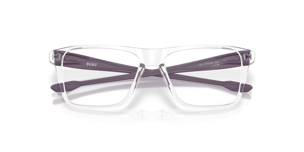 Oakley Men's Bunt (youth Fit) Eyeglasses - Polished Clear