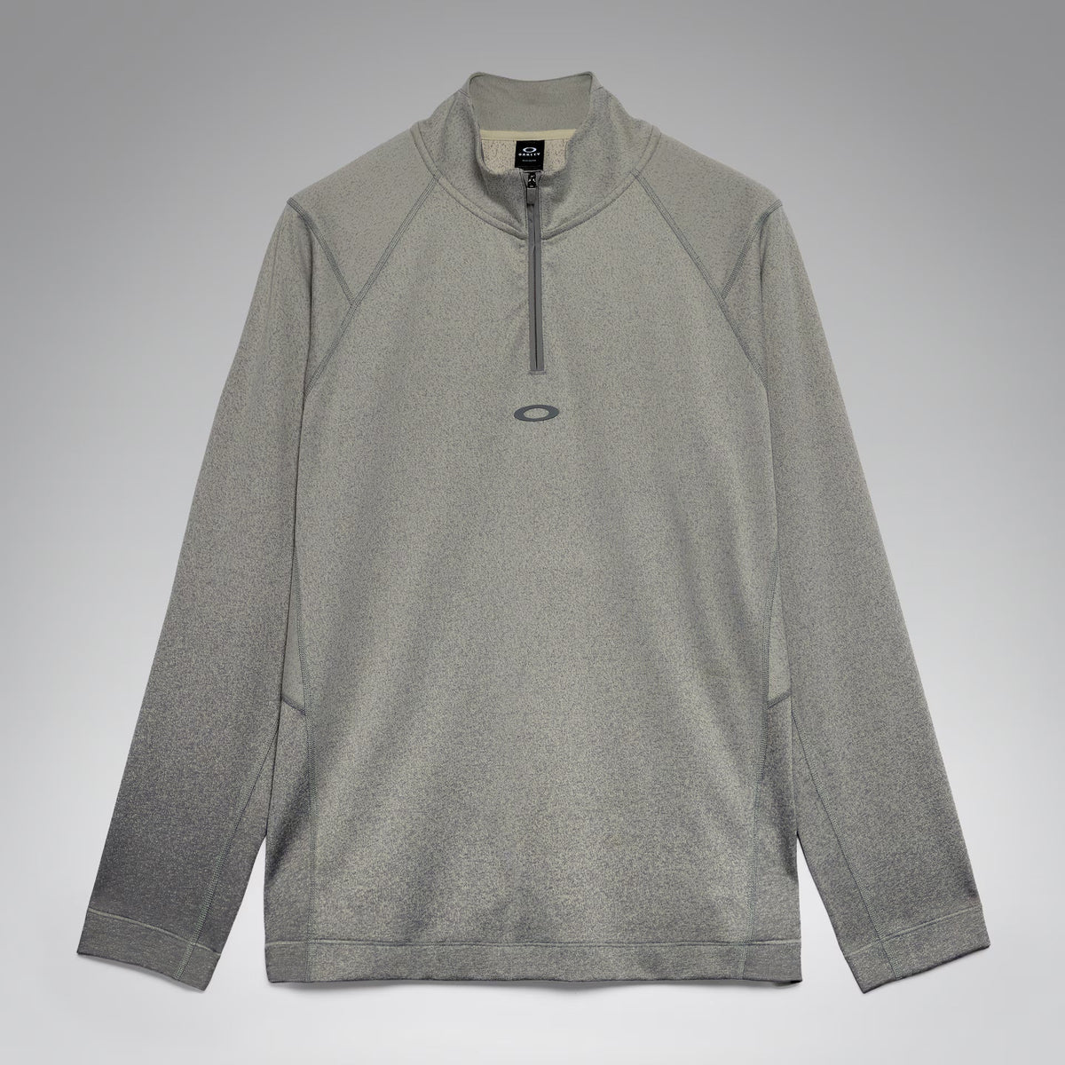 Oakley Men's C1 Jacquard Qtr Zip - Gradient Mist/Cement