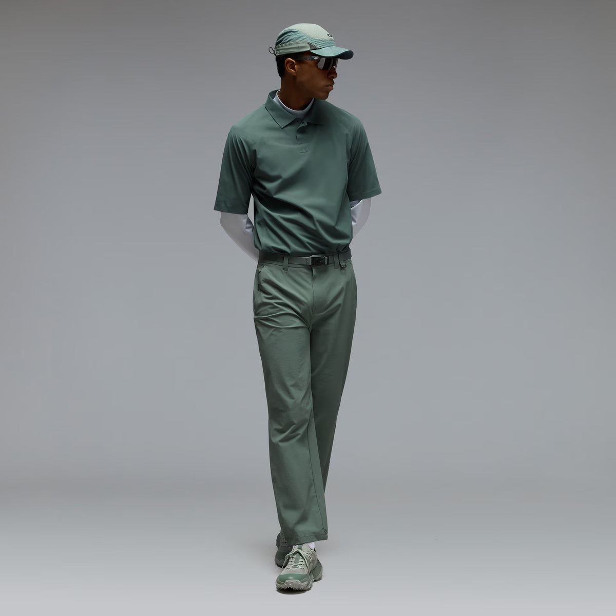 Oakley Men's C1 Sonic Weld Polo - Green