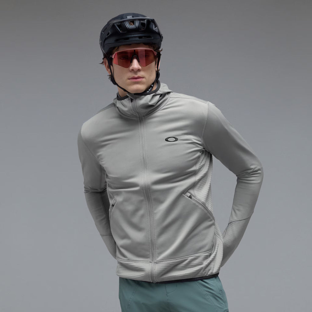 Oakley Men's Canopy Full Zip Hoodie - Cement