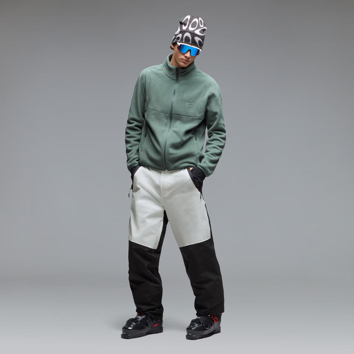 Oakley Men's Canopy Polar Zip Sweatshirt​ - Green