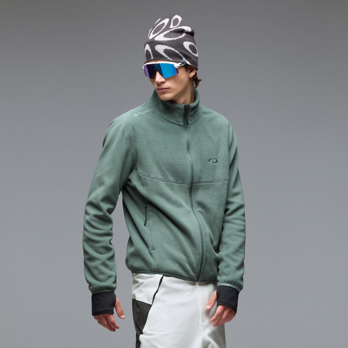 Oakley Men's Canopy Polar Zip Sweatshirt​ - Green