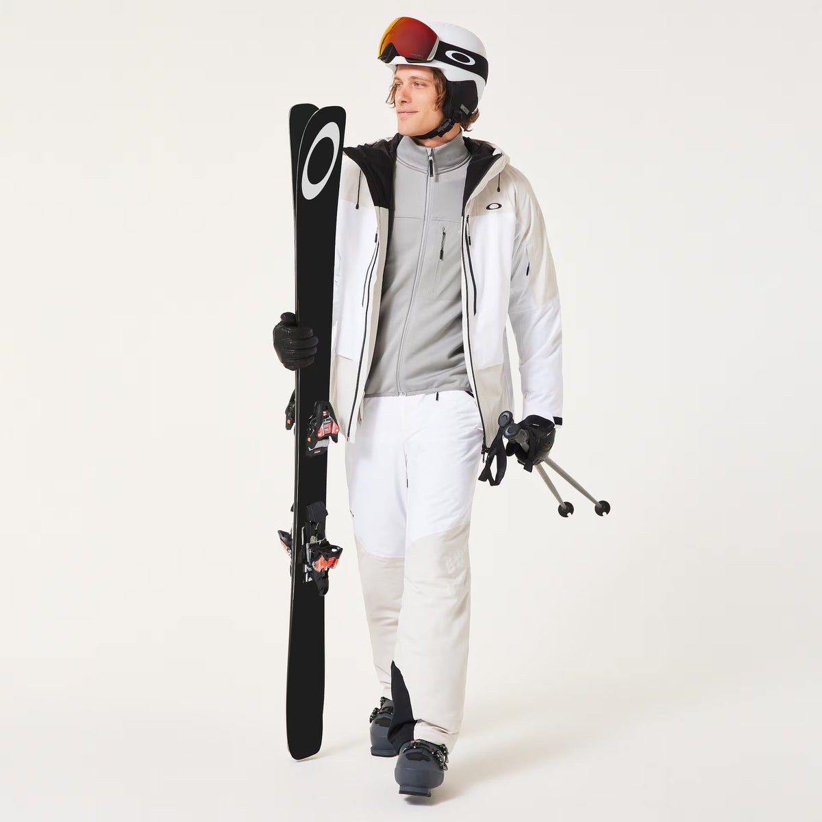 Oakley Men's Canopy Pro Full Zip Sweatshirt - Cement
