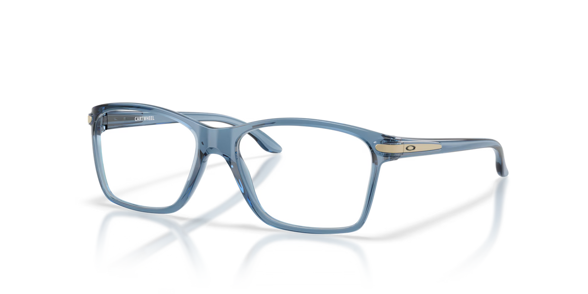 Oakley Men's Cartwheel (youth Fit) Eyeglasses - Transparent Abyss