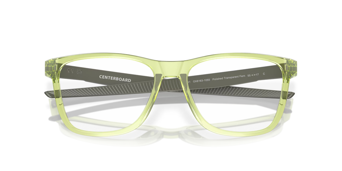Oakley Men's Centerboard Eyeglasses - Polished Transparent Fern