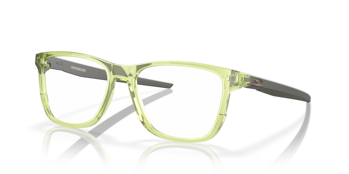 Oakley Men's Centerboard Eyeglasses - Polished Transparent Fern