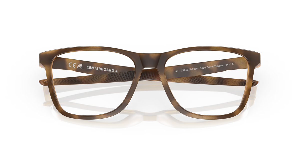 Oakley Men's Centerboard (low Bridge Fit) Eyeglasses - Brown