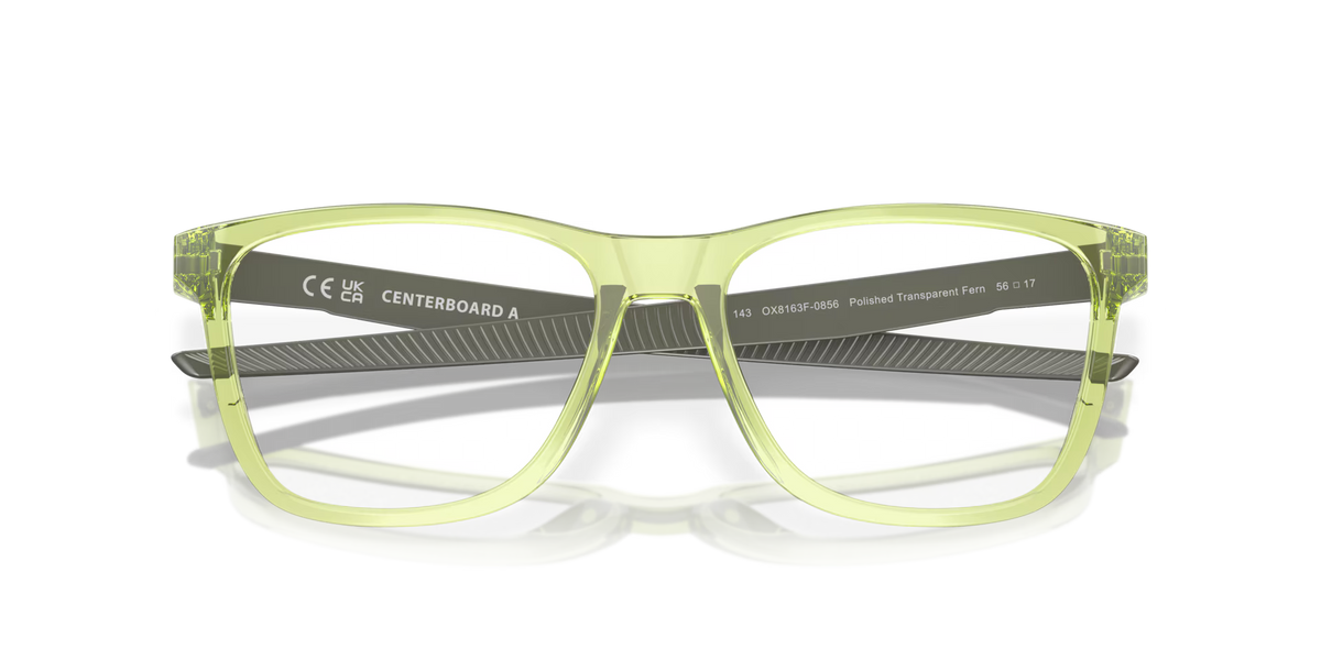 Oakley Men's Centerboard (low Bridge Fit) Eyeglasses - Polished Transparent Fern