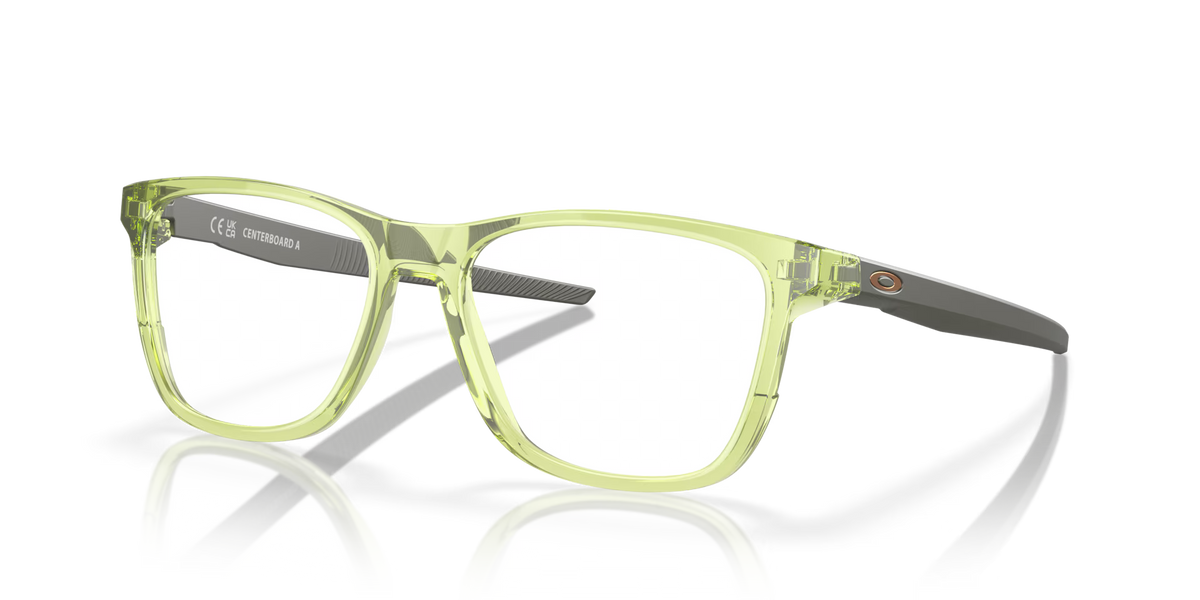 Oakley Men's Centerboard (low Bridge Fit) Eyeglasses - Polished Transparent Fern