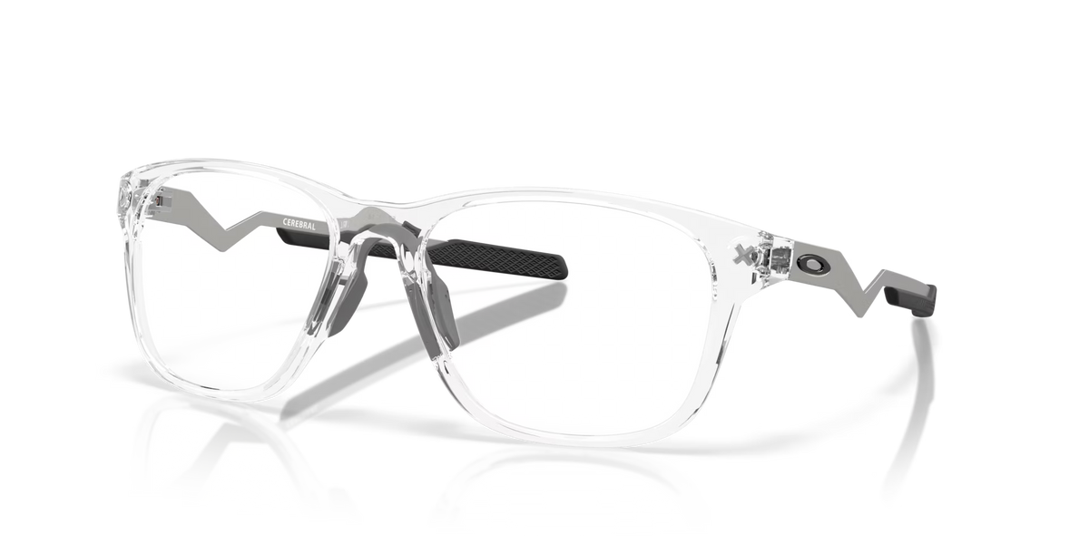 Oakley Men's Cerebral Eyeglasses - Polished Clear
