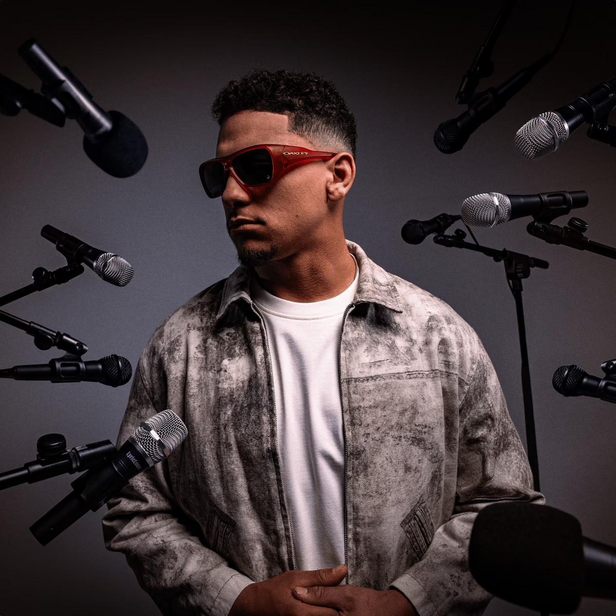 Oakley Men's Chaminade Patrick Mahomes Ii Collection Sunglasses - Red