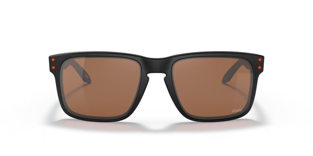 Oakley Men's Cleveland Browns Holbrook Sunglasses - Black