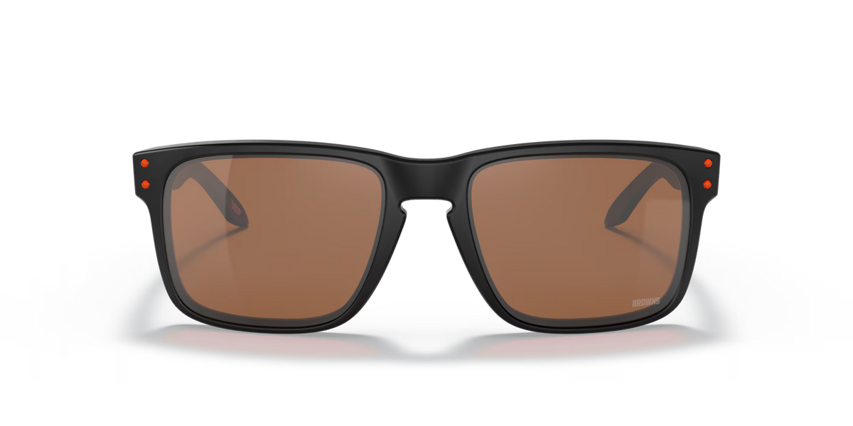 Oakley Men's Cleveland Browns Holbrook Sunglasses - Black