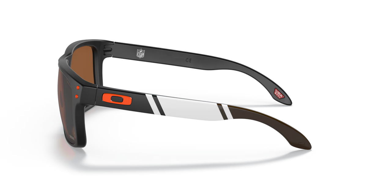 Oakley Men's Cleveland Browns Holbrook Sunglasses - Black