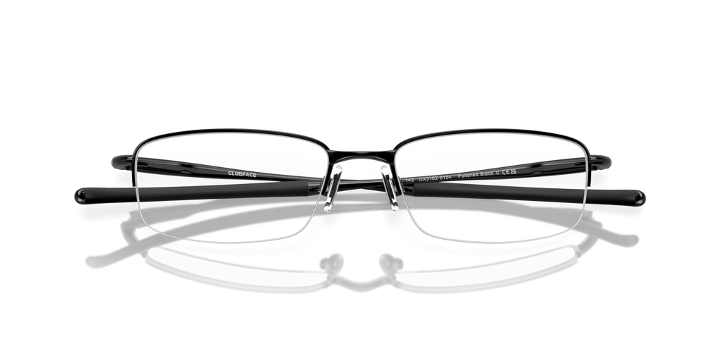 Oakley Men's Clubface Eyeglasses - Black