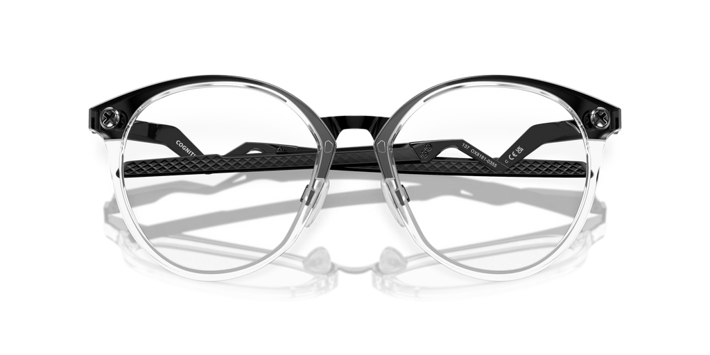 Oakley Men's Cognitive R Eyeglasses - Polished Clear