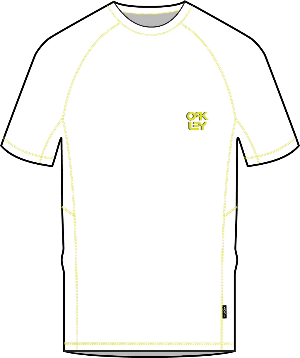 Oakley Men's Coral Ss Rashguard - White