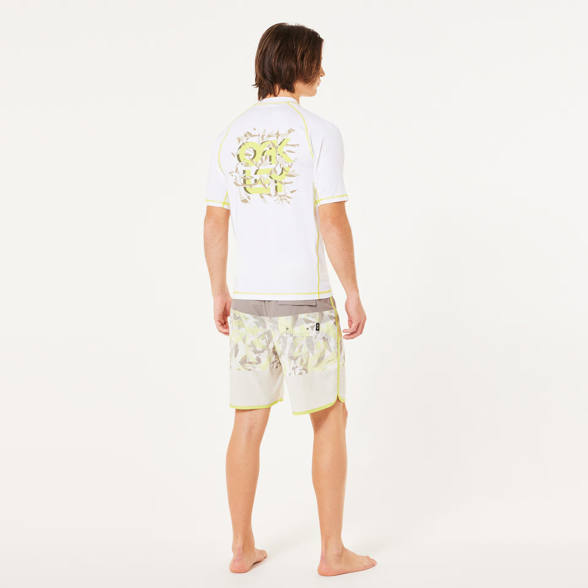 Oakley Men's Coral Ss Rashguard - White