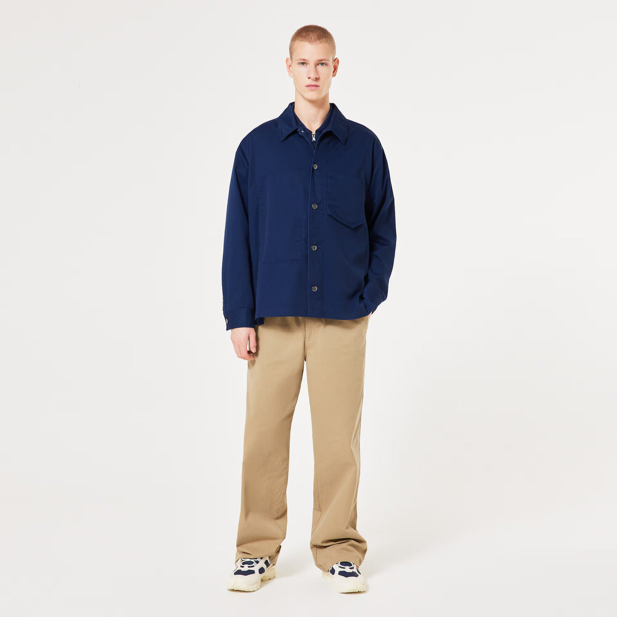 Oakley Men's Cotton Overshirt - Abyss