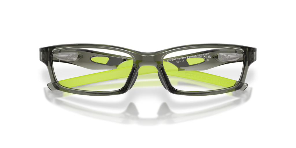Oakley Men's Crosslink (low Bridge Fit) Eyeglasses - Grey