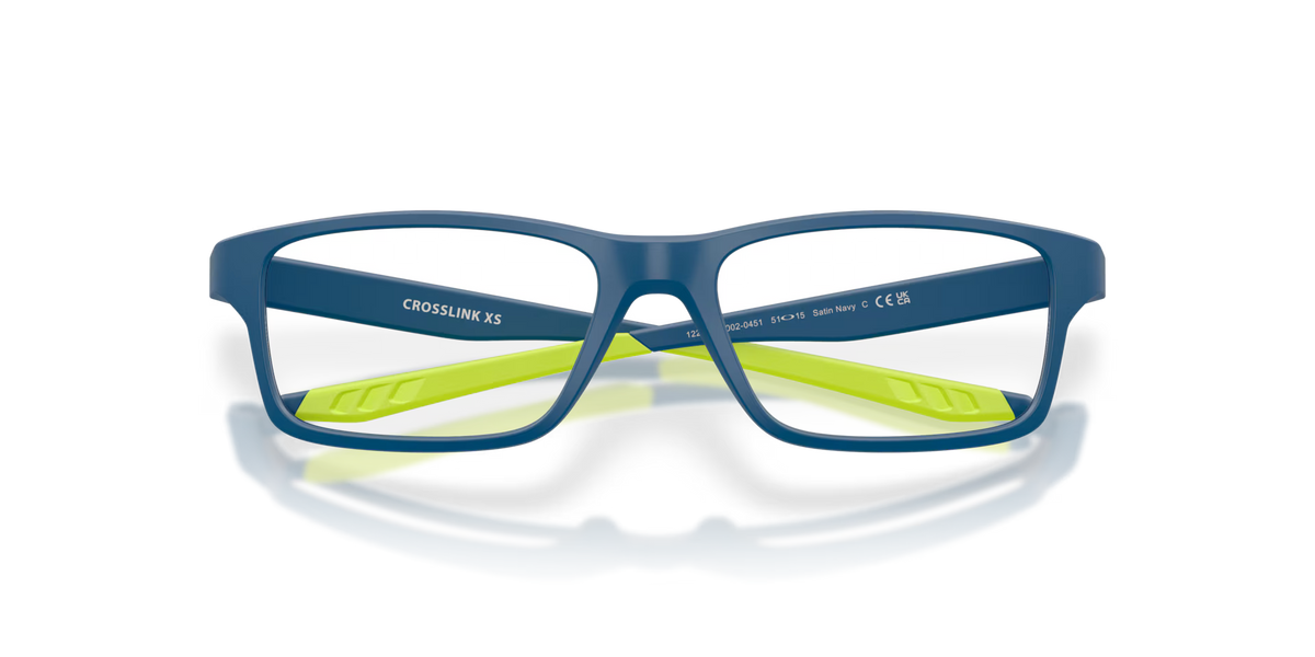 Oakley Men's Crosslink Xs (youth Fit) Eyeglasses - Navy