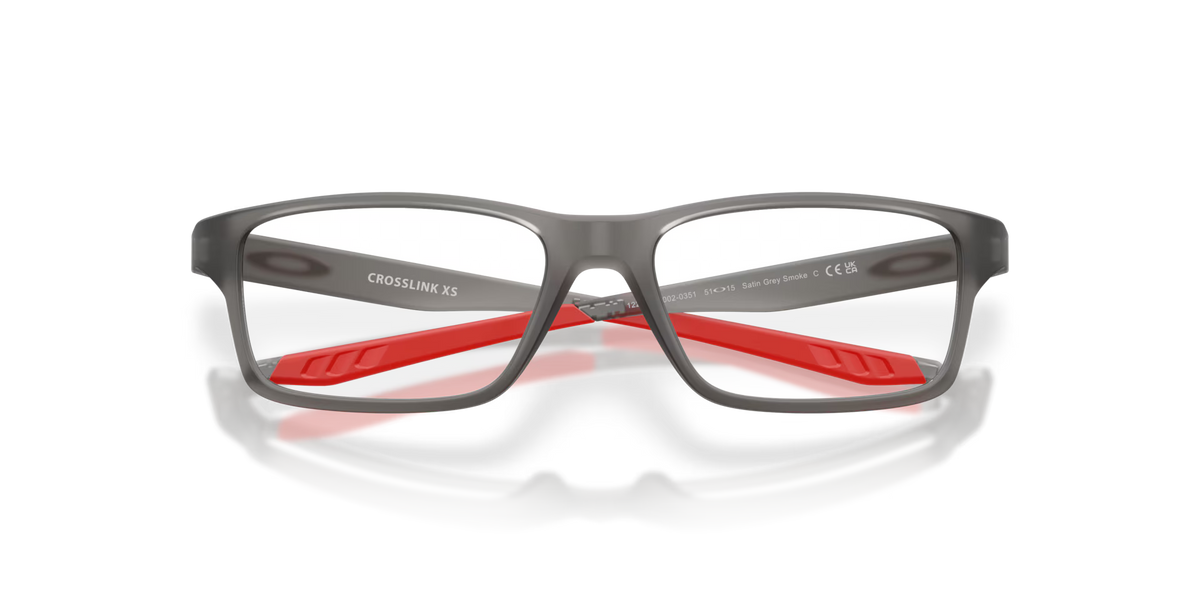 Oakley Men's Crosslink Xs (youth Fit) Eyeglasses - Grey