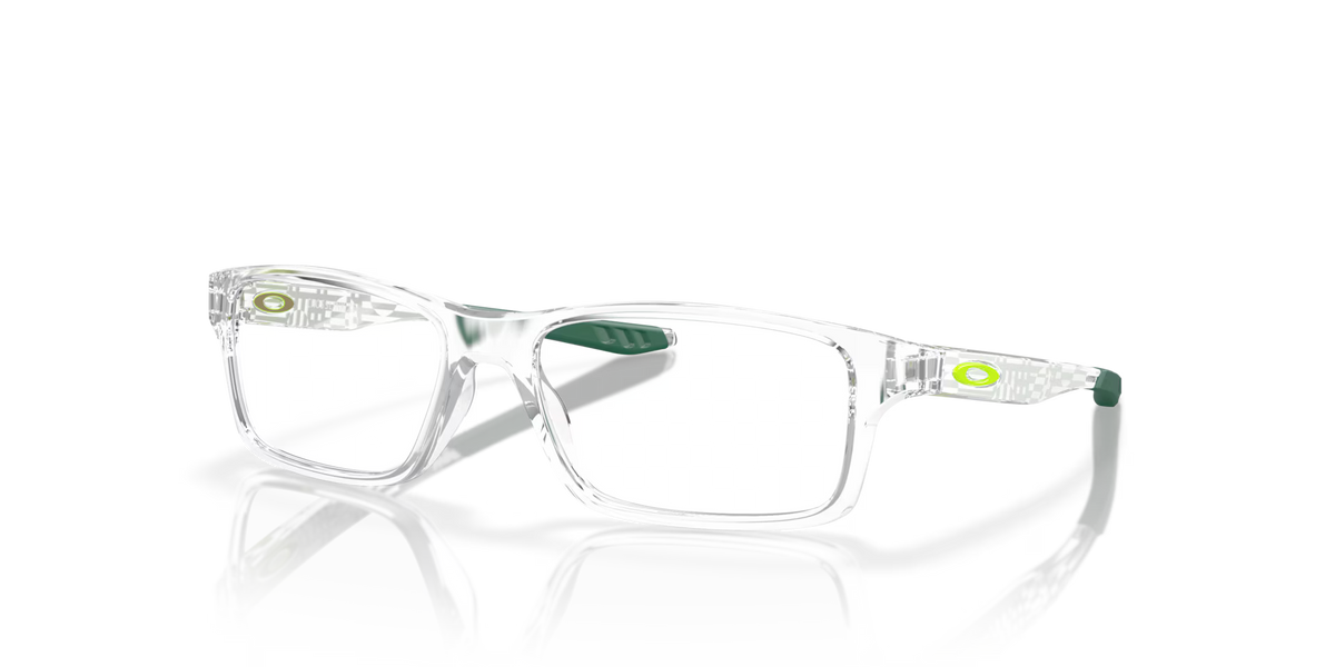 Oakley Men's Crosslink Xs (youth Fit) Eyeglasses - Polished Clear