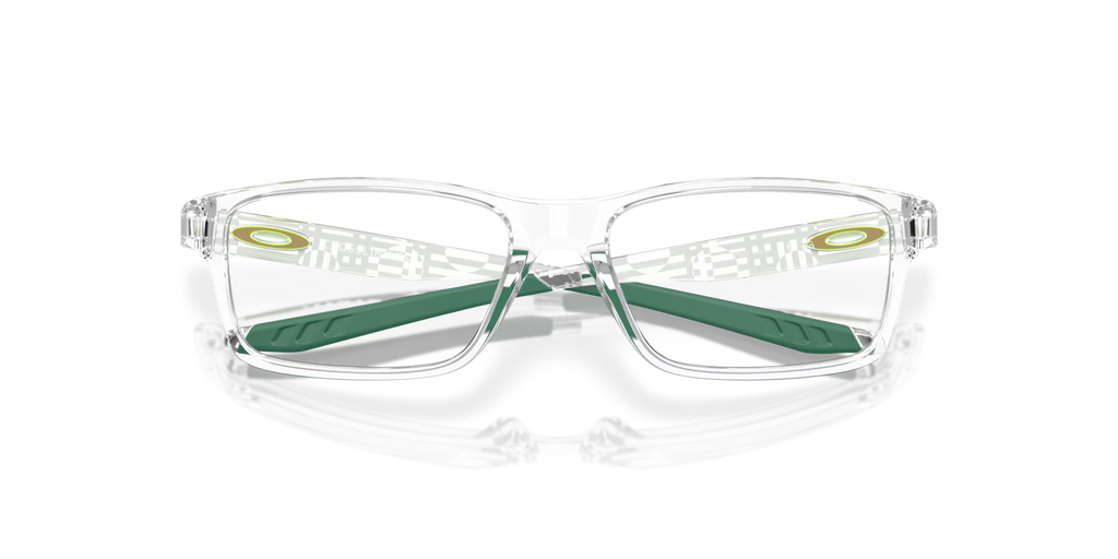 Oakley Men's Crosslink Xs (youth Fit) Eyeglasses - Polished Clear