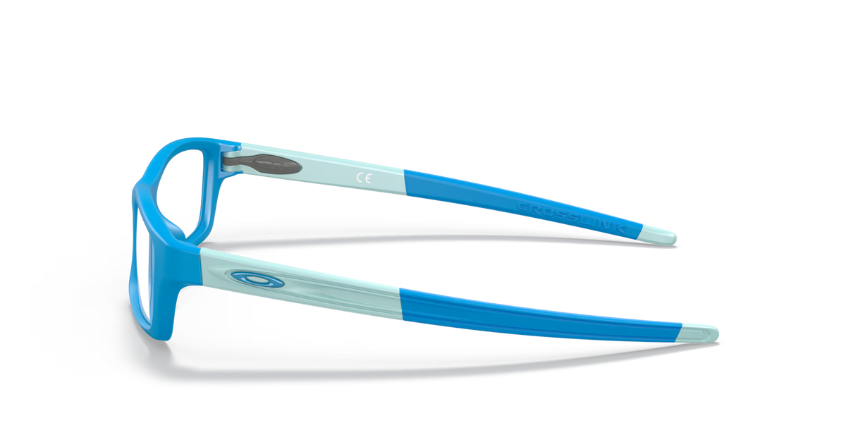 Oakley Men's Crosslink Youth (low Bridge Fit) Eyeglasses - Blue