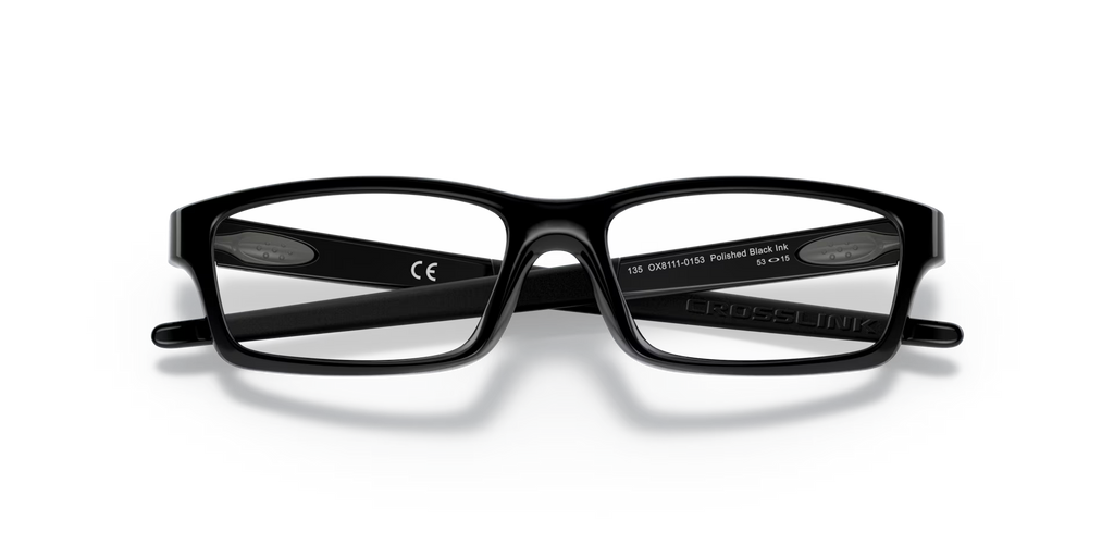 Oakley Men's Crosslink Youth (low Bridge Fit) Eyeglasses - Black