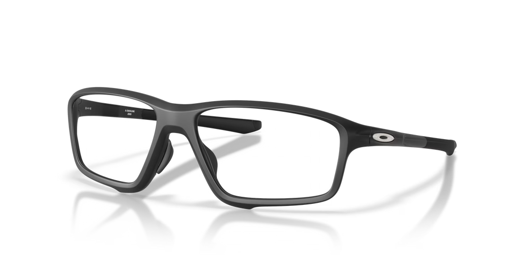 Oakley Men's Crosslink Zero (low Bridge Fit) Eyeglasses - Black