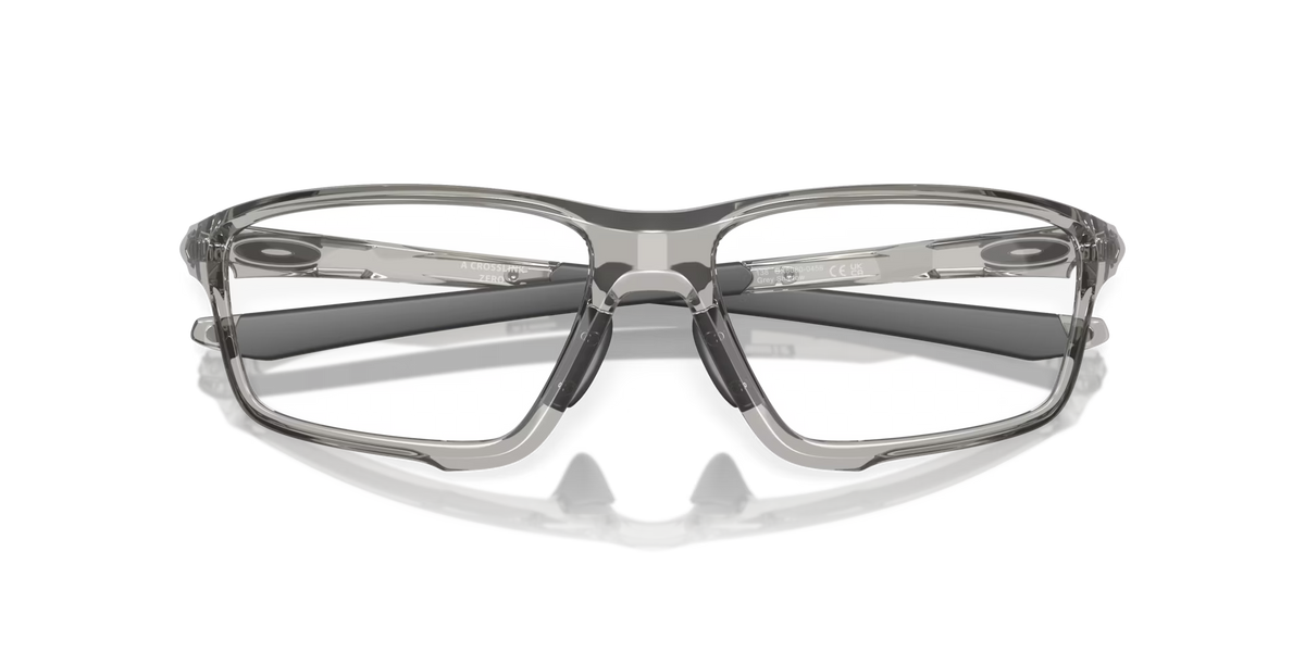 Oakley Men's Crosslink Zero (low Bridge Fit) Eyeglasses - Grey