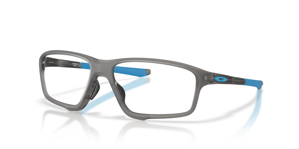 Oakley Men's Crosslink Zero (low Bridge Fit) Eyeglasses - Grey