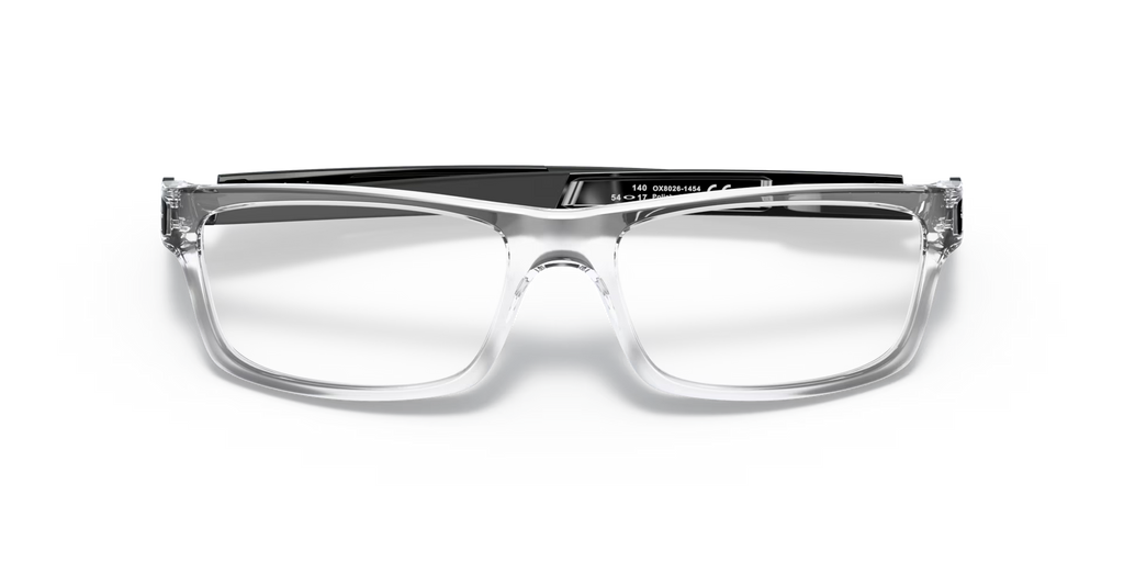 Oakley Men's Currency Eyeglasses - Polished Clear