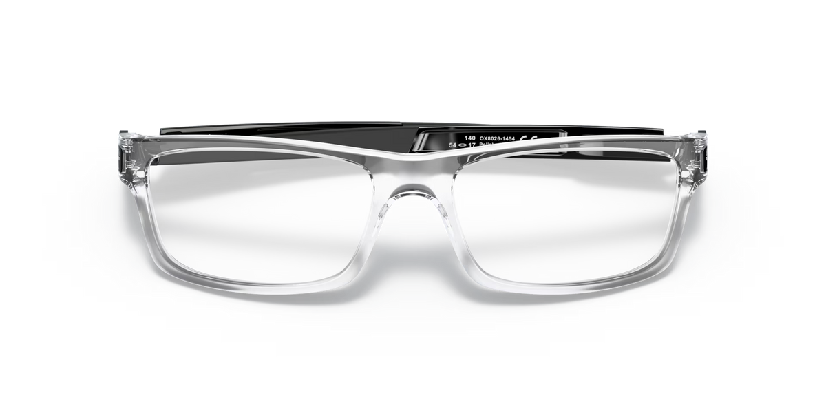 Oakley Men's Currency Eyeglasses - Polished Clear